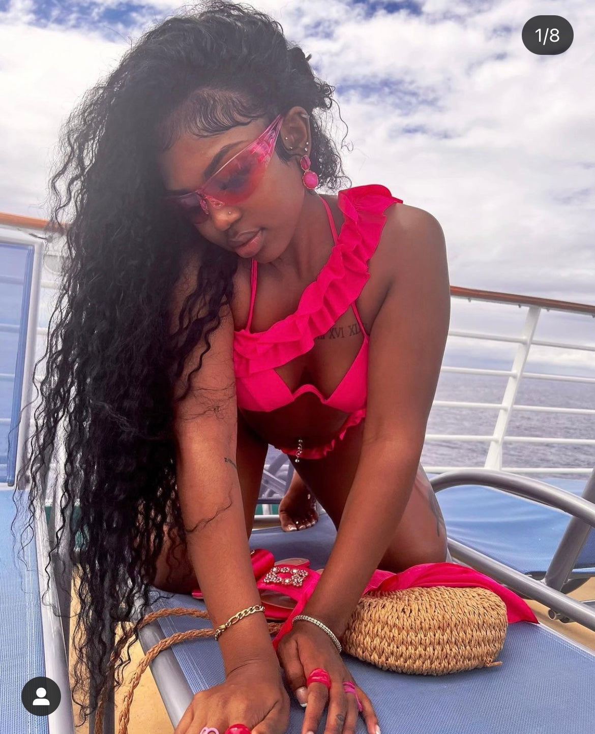 Italian curly lace frontal wigs